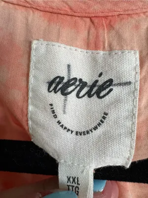 Aerie Rock 'N' Ruffle Tie Dye Mini Layered Dress size XXL thumbnail 3