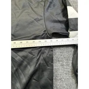 Black Varsity Stripe Crewneck Sweatshirt Women XXL Long Sleeve Casual Pullover thumbnail 6