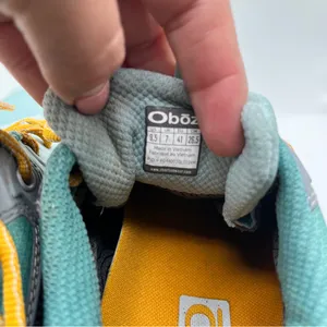 Oboz Katabatic Low Waterproof Hiking Shoes women’s size 9.5 grip sneakers EUC thumbnail 7