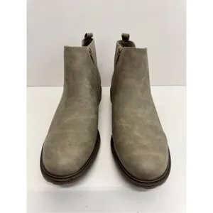 White Mountain Boots Chelsea Style Size 8.5 Womens Taupe Side‎ Zip Booties thumbnail 4