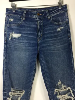 American Eagle High Rise Jegging US 8 Short Next Level Stretch thumbnail 12