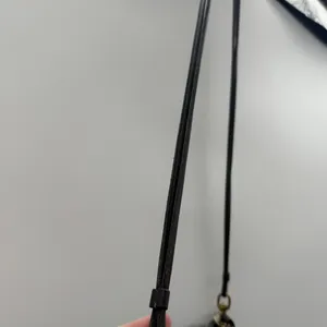 Vintage Coach Bonnie Cashin Era‎ Convertible Black Crossbody Wristlet Bag thumbnail 6
