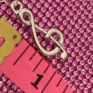 Sheet Music Treble Clef Necklace Concert Jewelry thumbnail 6