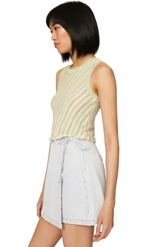 BlankNyc Don't You Know Denim Skort in Blue 29 Womens Jean Skirt Shorts thumbnail 13