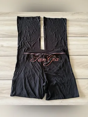 I AM GIA Blare Track Pant Black Medium NWT IN PACKAGE thumbnail 8