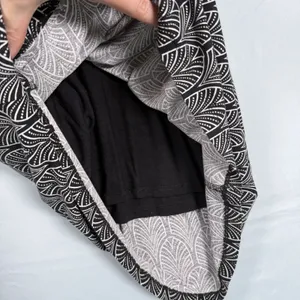 Maeve Anthropologie Size-XS‎ Womens Midi Dress Galena Black White Boho Y2K thumbnail 8