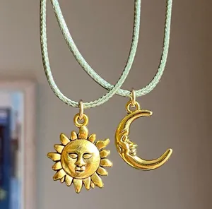 Handmade Sun boho necklace☀️ thumbnail 4