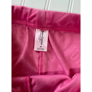 Juicy Couture Velour Pajama Set Fuchsia Pink Logo Y2K Lounge Set 3330-47 M thumbnail 6