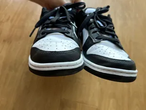 Nike Women’s Dunk Low Retro Sneakers, Black/White, Panda Color, Size 8 thumbnail 6