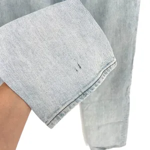 Aritzia Denim Forum The Arlo High Rise Straight Jeans Size 29 Light Wash GUC thumbnail 8