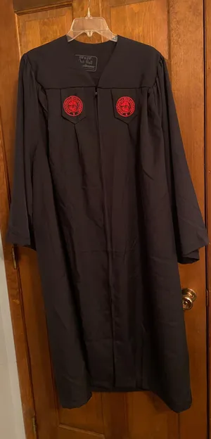 Jacksonville State University Graduation Gown for 5’6 to 5’8 thumbnail 1
