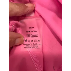 L’Space Ace Jumpsuit Women’s Medium Pink Cutout Strappy One Piece Activewear thumbnail 7