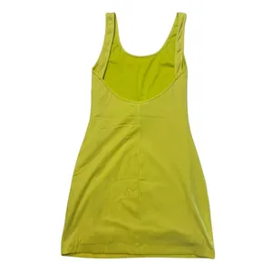 Superdown Kourtney Backless Mini Dress in Chartreuse, Size S thumbnail 5