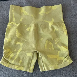 Gymshark Camo Olive Women's Athletic Shorts thumbnail 2
