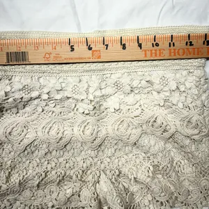 NWOT Rebellion Intricate Crochet Lace High-Waist Shorts, Boho Chic Women Med. thumbnail 2