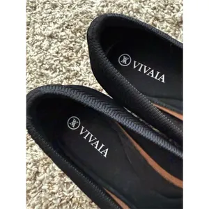 Vivaia Melody 2.0 Square Toe Chunky Heels Deep Ebony Women's 38.5 Knit Ribbed thumbnail 9