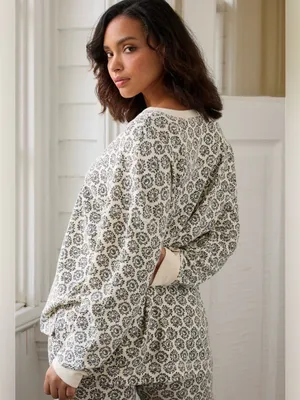 By Anthropologie‎ Waffle-Knit Pajama Set xxs thumbnail 2