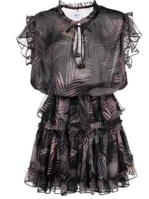 Misa Los Angeles Lilian Dress in San Miguel Palm Size XS thumbnail 5