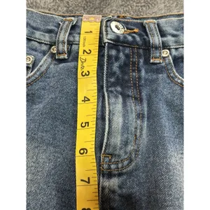 Route 66 Denim Mini Skirt with Raw Hem Size 8 thumbnail 6