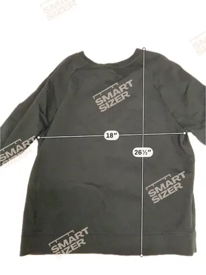 Levi's Women's Black Pullover Sweater Medium Large Long Sleeve Logo Round Neck thumbnail 3