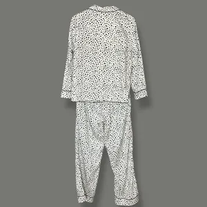 Isaac Mizrahi‎ Pajamas Dots Cruella De Vil Halloween Costume Dalmatian Spots Med thumbnail 2