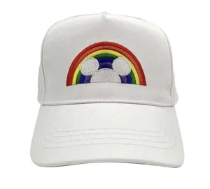 Rainbow Disney Mickey Mouse Pride rainbow Cap thumbnail 1