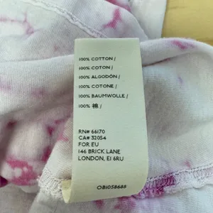 We The Free Women's Free People‎ Pastel Combo Be Free Tie Dye Oversize T-Shirt M thumbnail 8