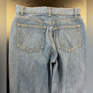 Reformation Cynthia Button Fly High Rise Straight Jeans Sz 26 thumbnail 7