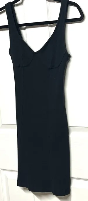 Aerie XS Black Mini Dress thumbnail 1