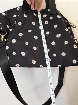 Alice + Olivia Daisy Print Weekender Duffel Bag 🟦 thumbnail 8