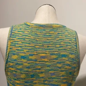 Unbranded Dress woman’s lime green yellow Halter Sleeveless New size Large thumbnail 8