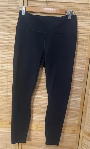 Fabletics black leggings athletic pants woman’s medium no size tag thumbnail 1