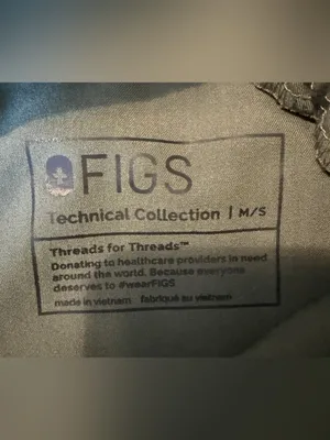 FIGS Tansen Unisex Jogger Scrub Moss/Olive Green -Medium thumbnail 2