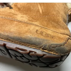 UGG Australia Chickaree Lace Up Moccasin Shearling Suede Ankle Boot Chestnut 7 thumbnail 7