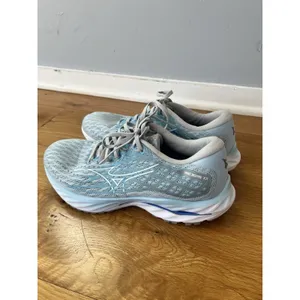Mizuno Wave Inspire 20 Women's Cerulean‎ Blue White Running Shoes Size 9.5 thumbnail 3