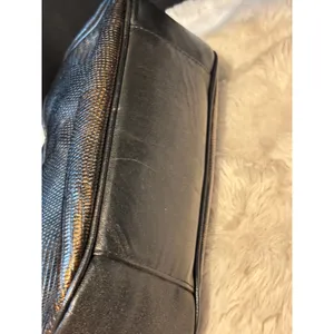 Jones New York Vintage Bronze Lizard Embossed Leather Crossbody Bag Kiss Lock thumbnail 9
