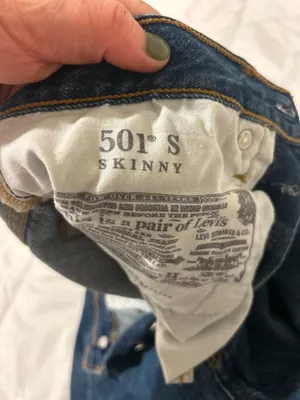 Levi’s 501 Skinny Jeans thumbnail 4