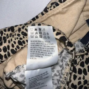 American Eagle Tube Top Womens Medium Animal Print Strapless Shirt Summer Beach thumbnail 5