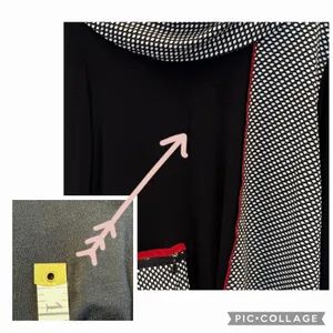Moonlight Womens L Tunic Top Art To Wear Polka Dot High Low Lagenlook Made USA thumbnail 8