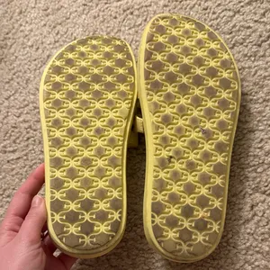 Sam Edelman Light Yellow Slide Sandals thumbnail 3