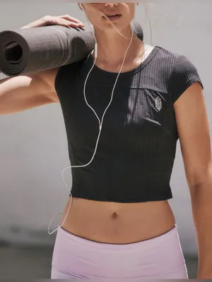 FP Movement Tempo Ribbed Baby Tee thumbnail 1