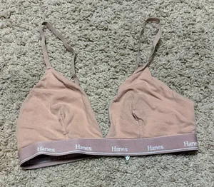 Hanes Women's Tan Bralette thumbnail 1