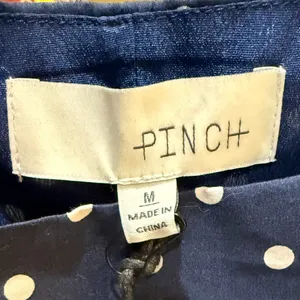Pinch Noelle Navy Polka Dot Tank Midi Dress, Size M, NWT thumbnail 11