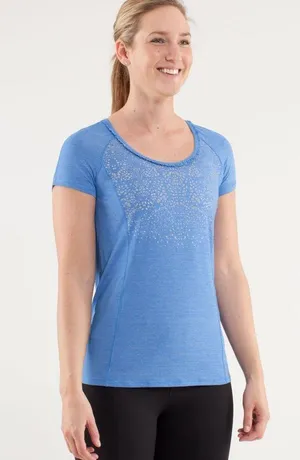 Lululemon Run Wild Short Sleeve Tech blue thumbnail 1