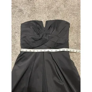 White House Black Market Strapless Pleated Mini‎ Formal Dress Size 4 thumbnail 7