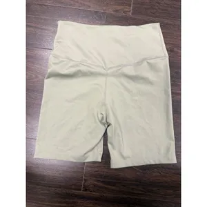 Nike Dri-FIT Women's High Rise Biker Shorts Sage Green Size Large L thumbnail 3