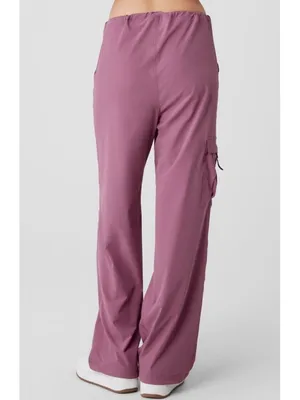 NEW Alo Megastar Cargo Pant Soft Mulberry High OR Low Rise Utility Hiking Jogger thumbnail 2