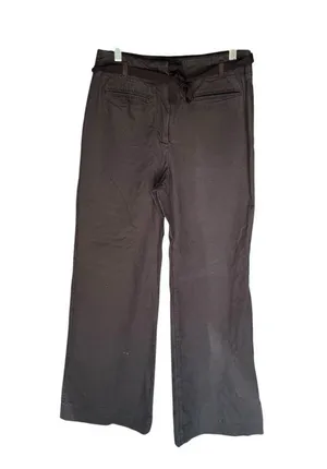 Maeve x Anthropologie - Black Wide-Leg Dress Pants Sz 10 thumbnail 4