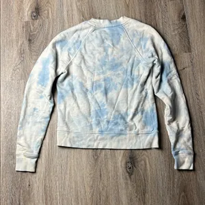 Faherty Bells Tie Dye Crewneck Sweatshirt Size Extra Small thumbnail 6