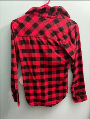 long sleeve flannel Red thumbnail 2